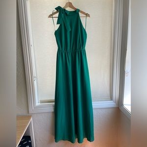 Floor-Length Green Gown from Banana Republic, Size XS